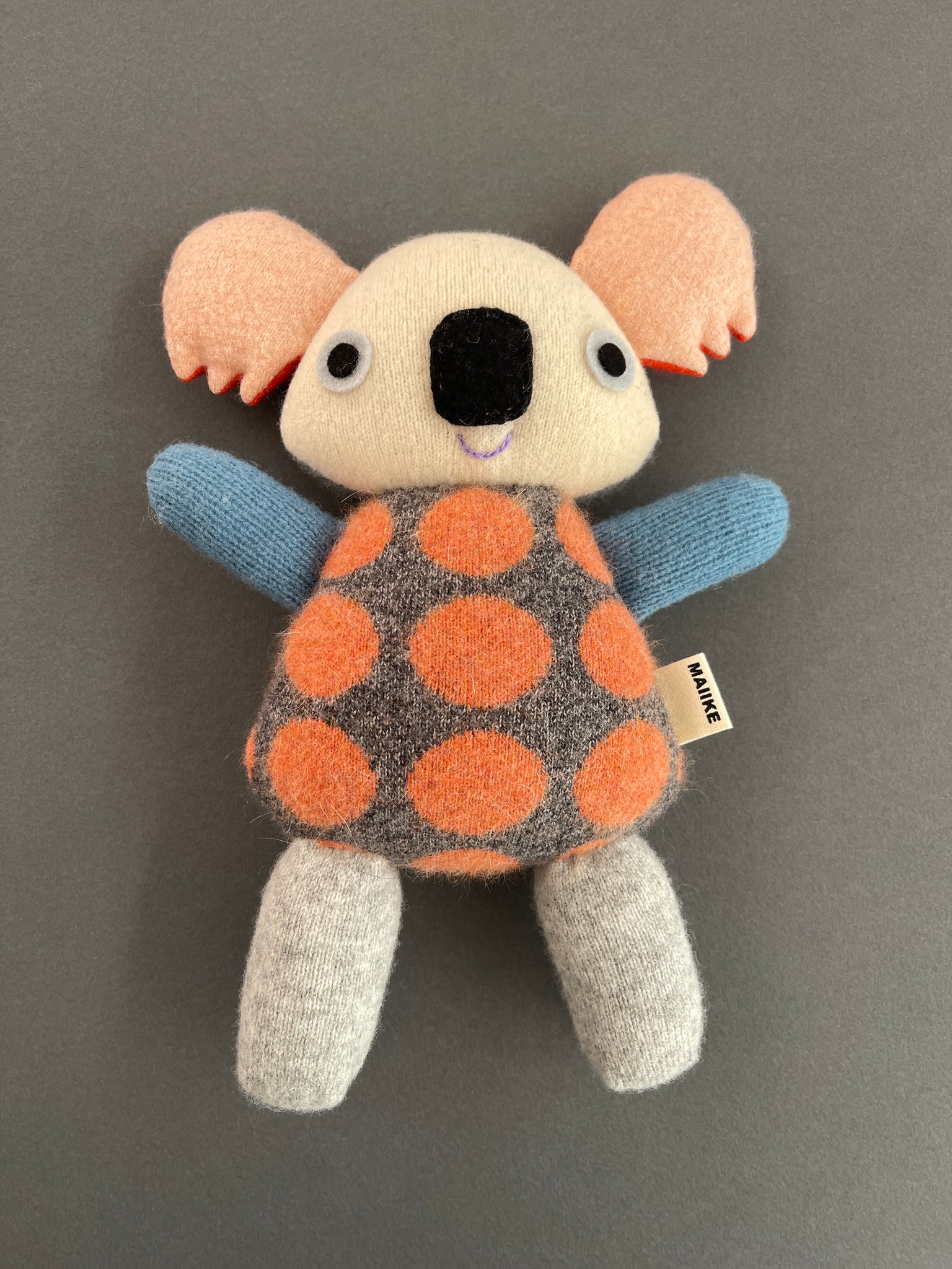Little Koala - orange dots