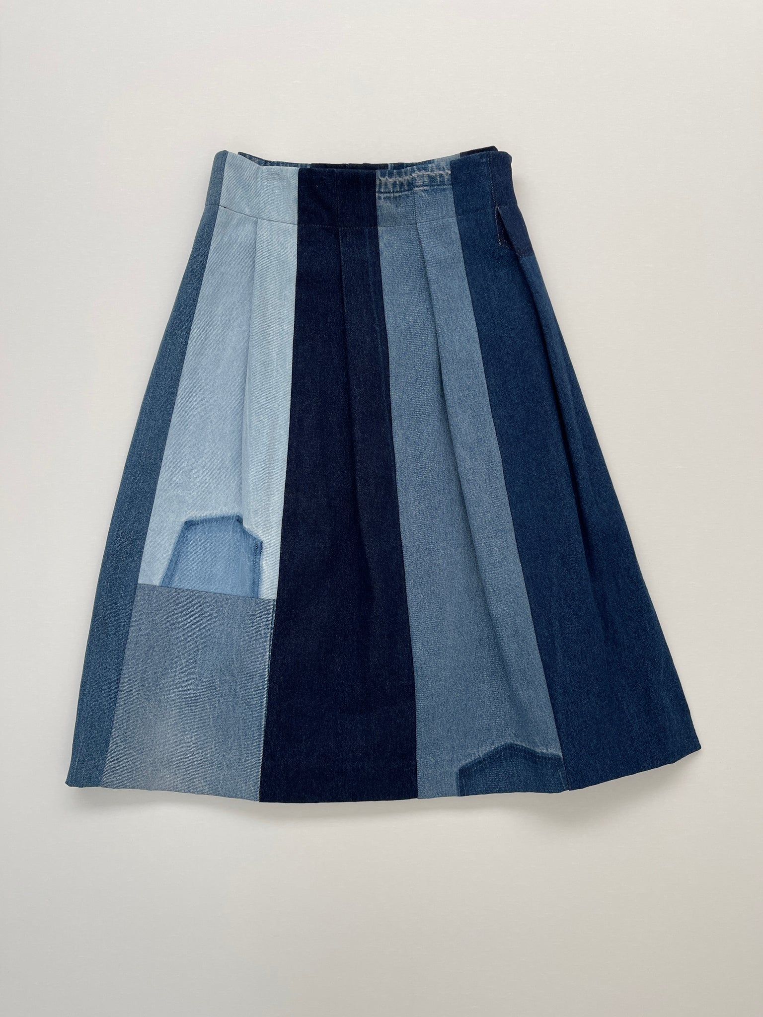 Crofter skirt - blue denim M-L