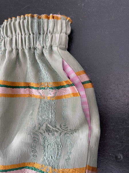 Pullover & pants set #2 - shiny tapestry bedspread